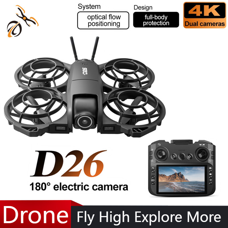 Drone Gimbal - D26 Drone 4K Aerial HD 180°
