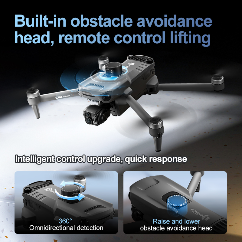 8K 3 Axis Gimbal Brushless 7.2 - Drone Gimbal ulasan dan harga