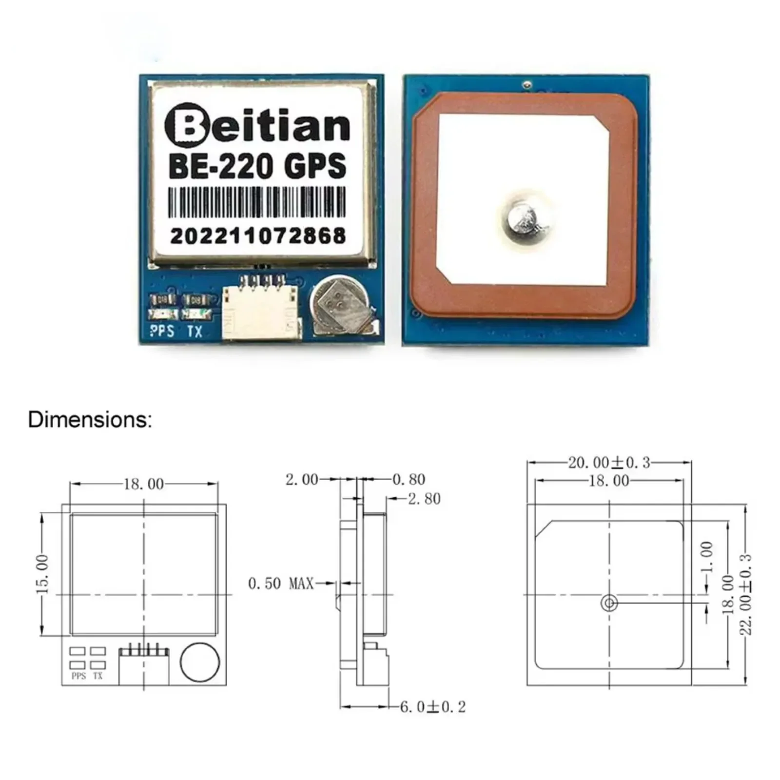 BE-220 M10050 Ultra-Low Power  - Drone Gps Module ulasan dan harga