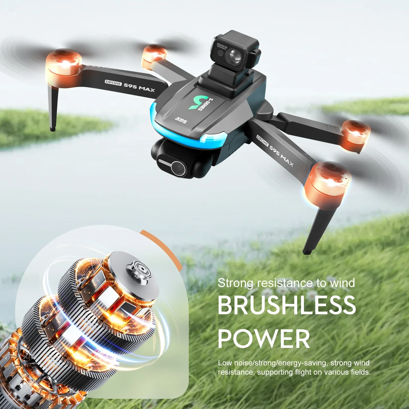 NEW S9S MAX MINI Drone 4K 2-Ax - Drone Gps Module ulasan dan harga