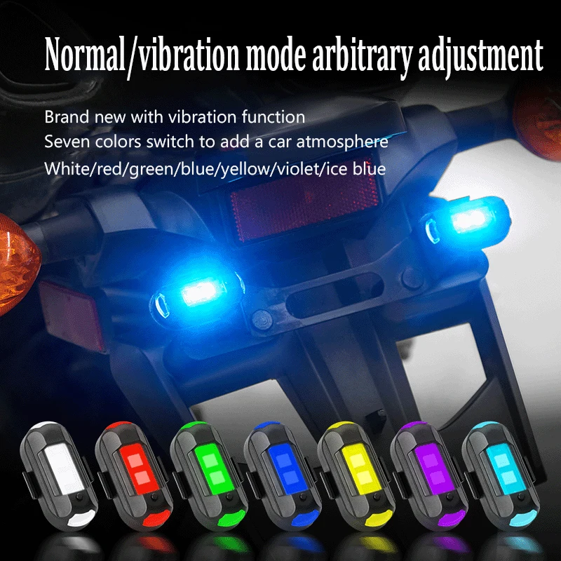1Pcs Remote LED RGB Anti-colli - Drone Led Light ulasan dan harga