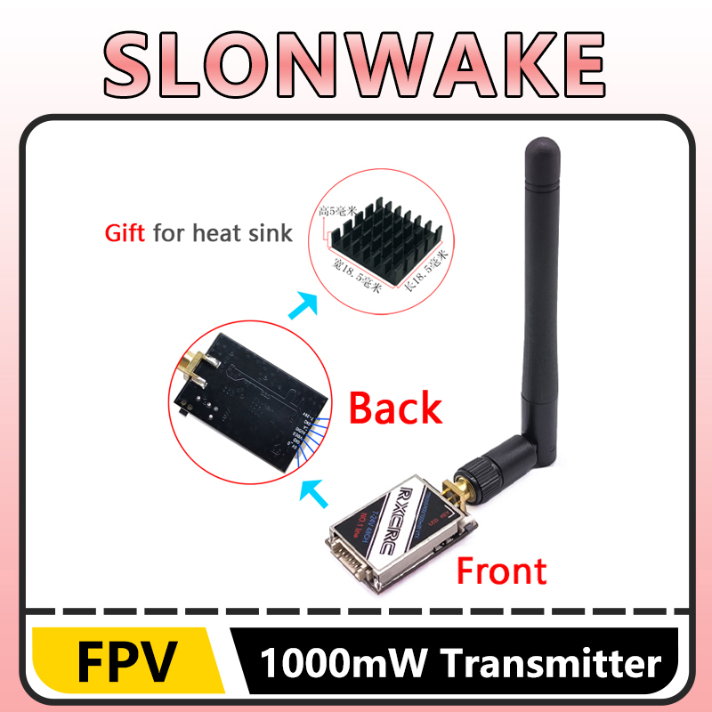 SLONWAKE  5.8G 48CH 1W VTX 100 - Drone Frame ulasan dan harga