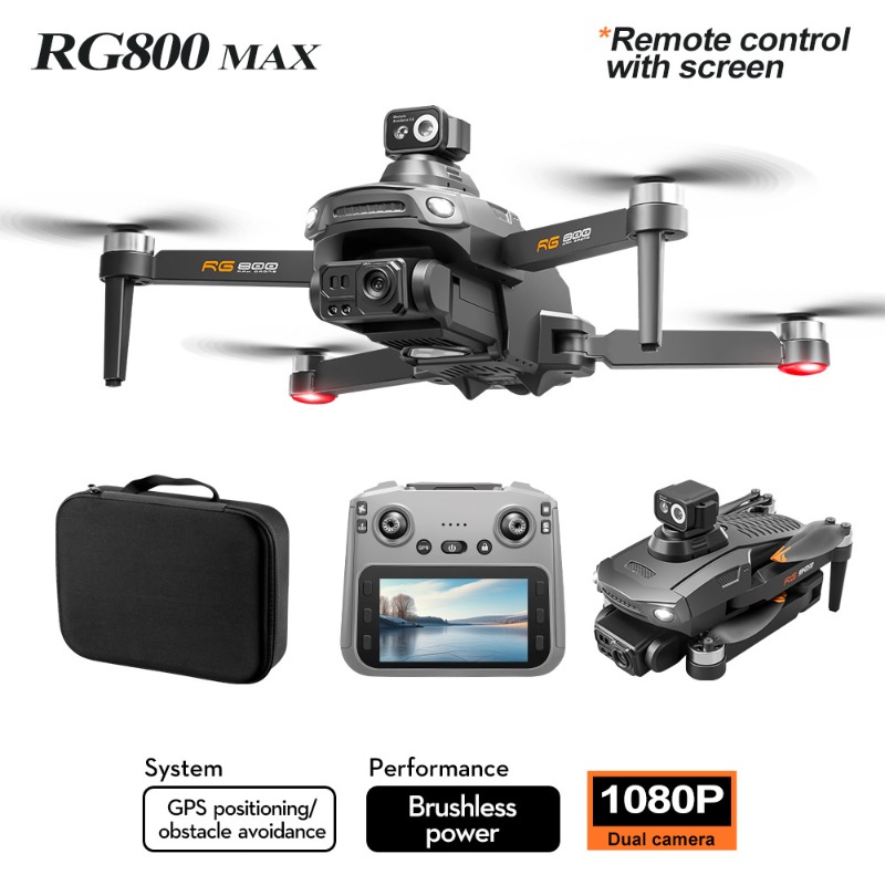 NEW RG800 MAX Drone 1080P HD C - Drone Gimbal ulasan dan harga