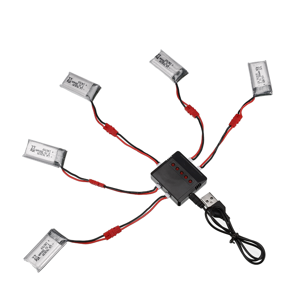 3.7V 380mAh Lipo Battery With  - Drone Charger ulasan dan harga