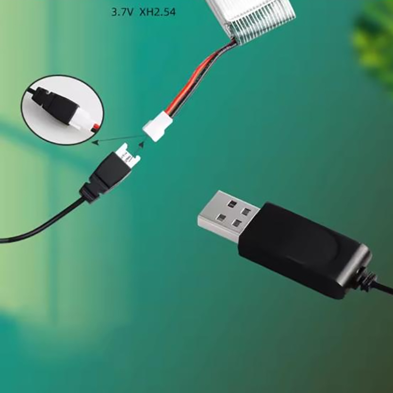 3.7V Lithium Polymer Battery U - Drone Charger ulasan dan harga