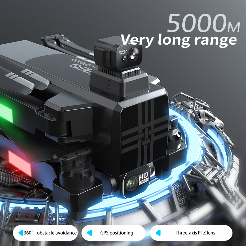 A380 Drone 4K HD Three Axis An - Drone Gps Module ulasan dan harga