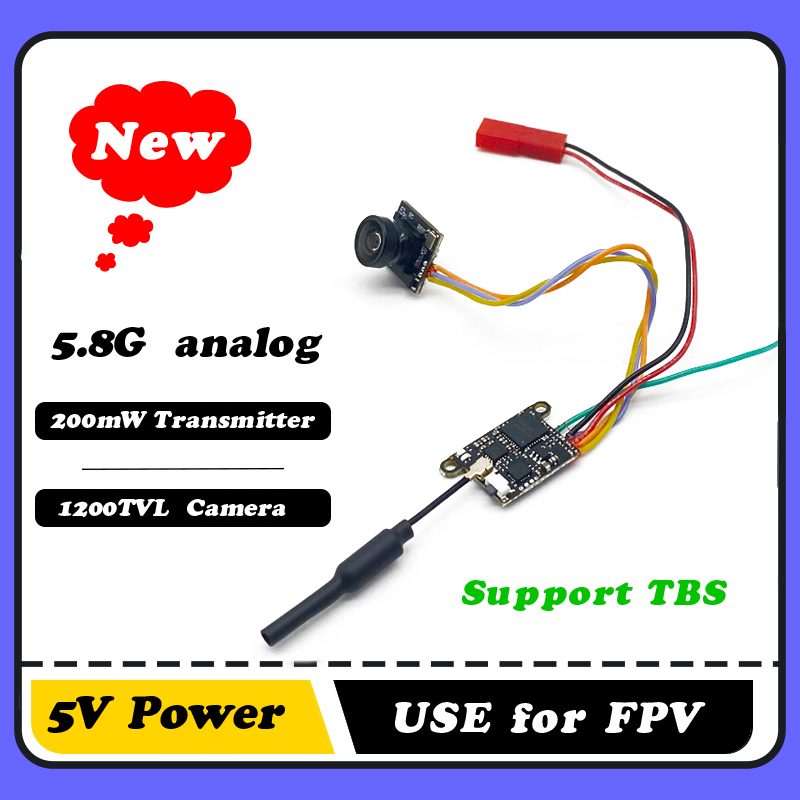 SLONWAKE 5.8G 1200TVL FPV Came - Drone Frame ulasan dan harga
