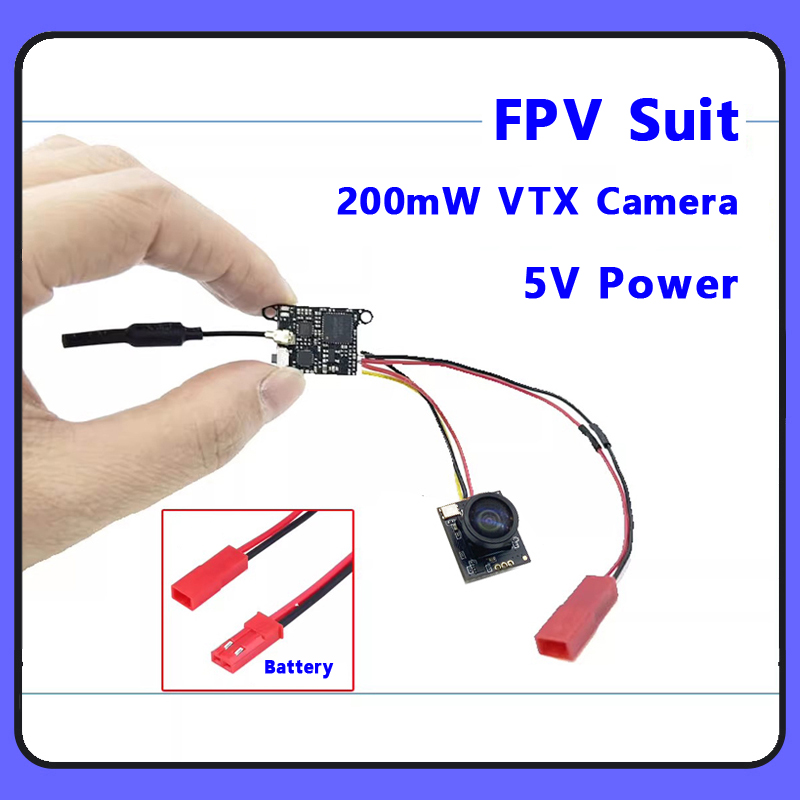 SLONWAKE 5.8G 1200TVL FPV Came - Drone Frame ulasan dan harga