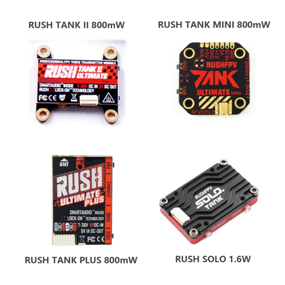 RUSH TANK Ultimate II/Mini/PLU - Drone Frame ulasan dan harga